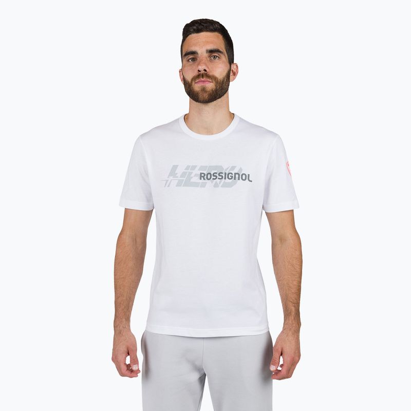 Pánske tričko Rossignol New Hero Graphic Tee white