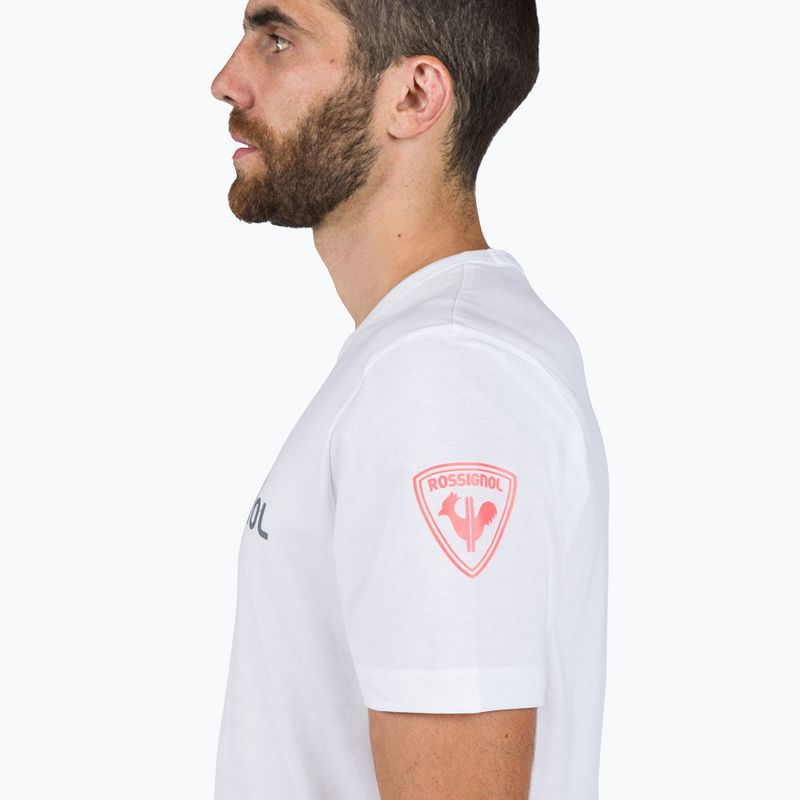 Pánske tričko Rossignol New Hero Graphic Tee white 5