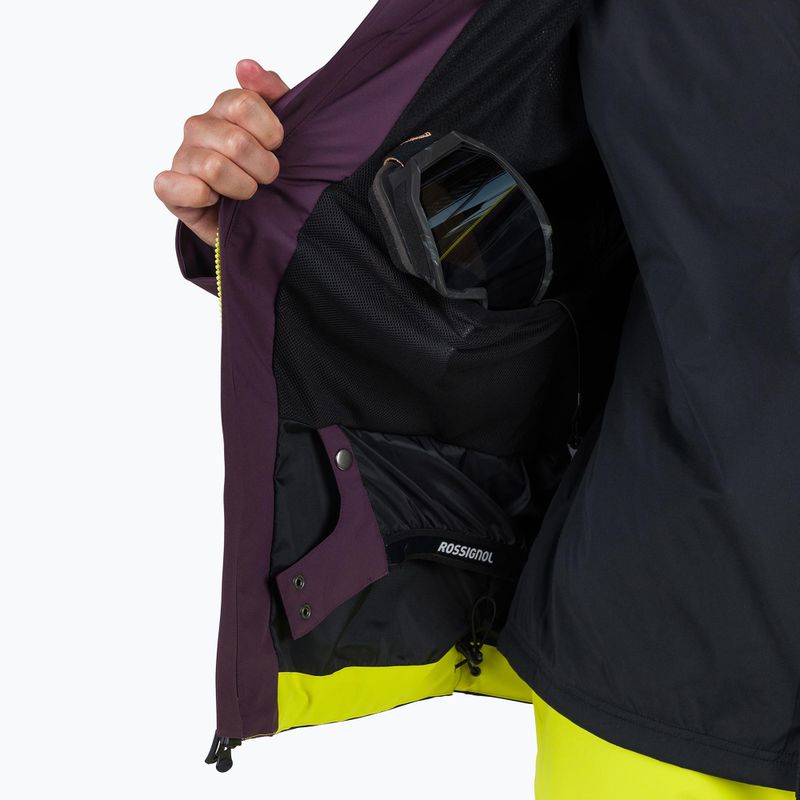 Pánska lyžiarska bunda Rossignol Corbet'S 2L mulberry 7
