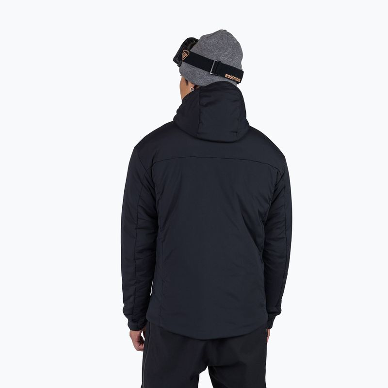 Pánska lyžiarska bunda Rossignol Opside Hoodie Warm black 3