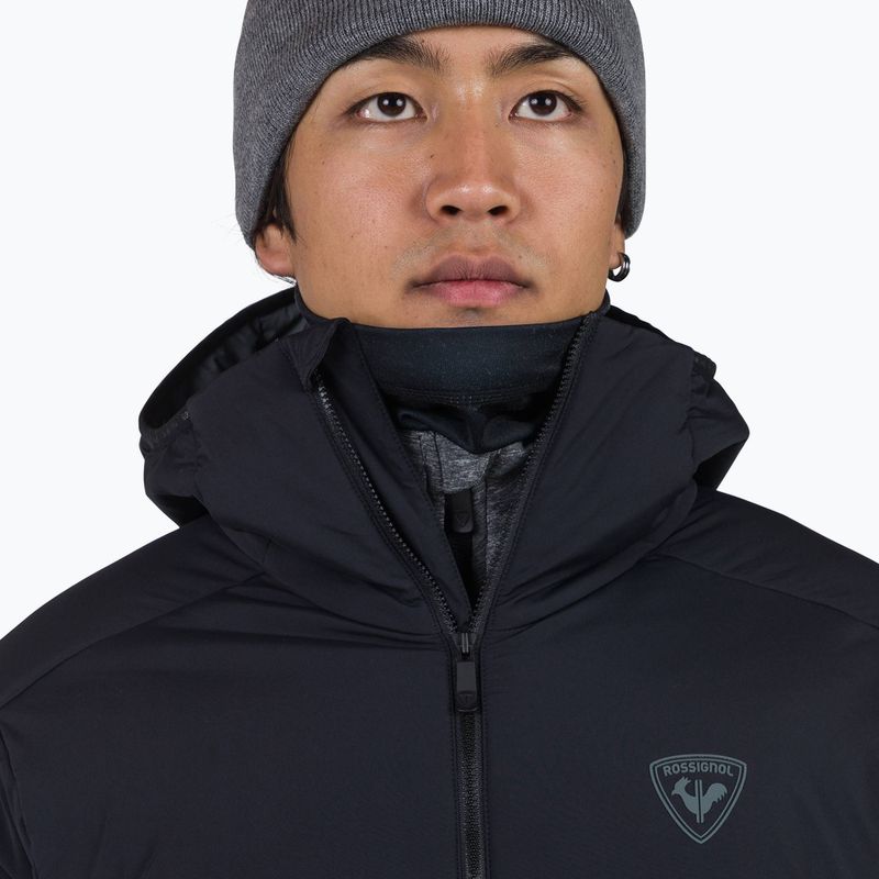 Pánska lyžiarska bunda Rossignol Opside Hoodie Warm black 5