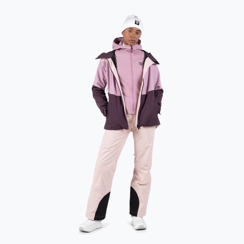 Dámska zateplená bunda Rossignol Opside Hoodie moonlight mauve 2