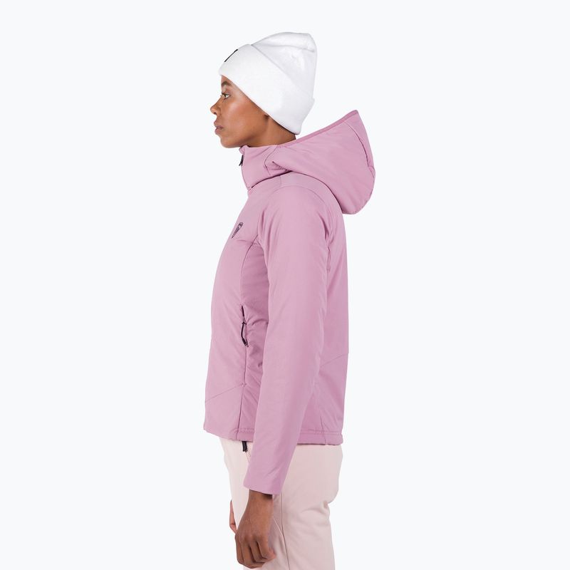 Dámska zateplená bunda Rossignol Opside Hoodie moonlight mauve 4