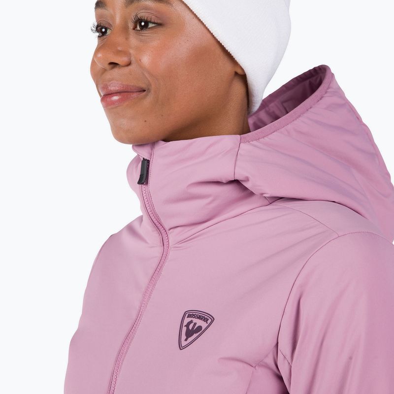 Dámska zateplená bunda Rossignol Opside Hoodie moonlight mauve 5