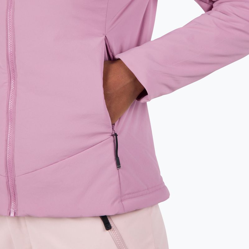 Dámska zateplená bunda Rossignol Opside Hoodie moonlight mauve 6