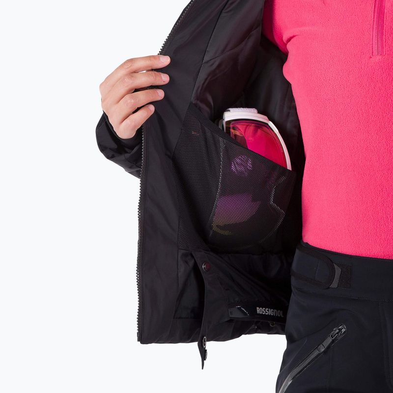 Dámska lyžiarska bunda Rossignol Wispile Puffy black 10
