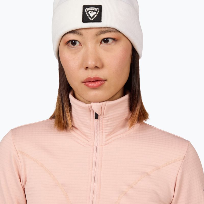Rossignol dámska mikina Blackside Fleece Fz powder pink 5