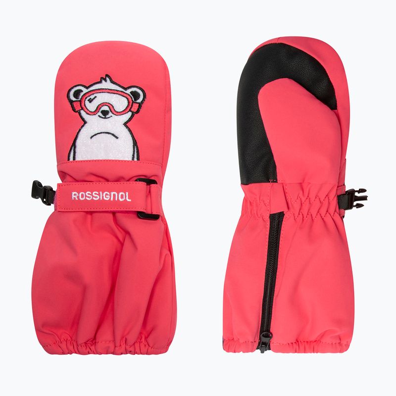 Zimné rukavice Rossignol Baby Impr M tea rose  7