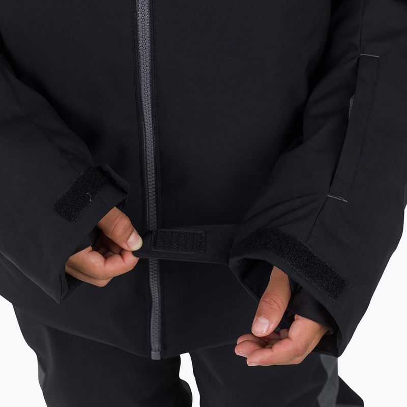 Detská lyžiarska bunda Rossignol Strawpile Jr black 10