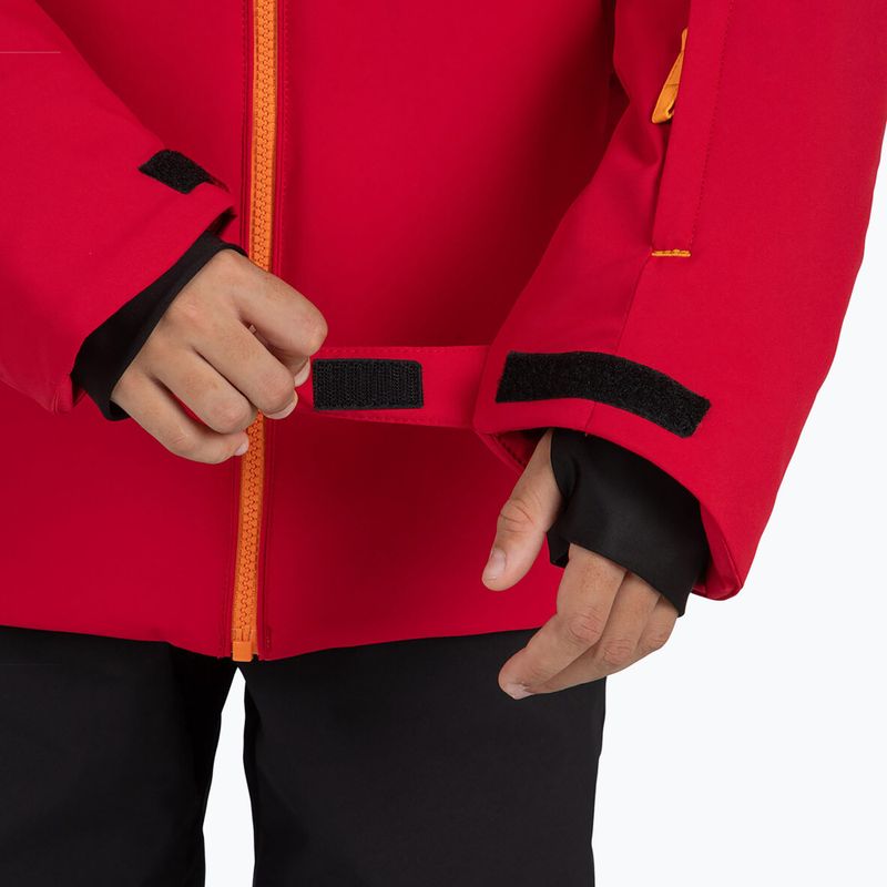 Detská lyžiarska bunda Rossignol Strawpile Jr ruby red 8