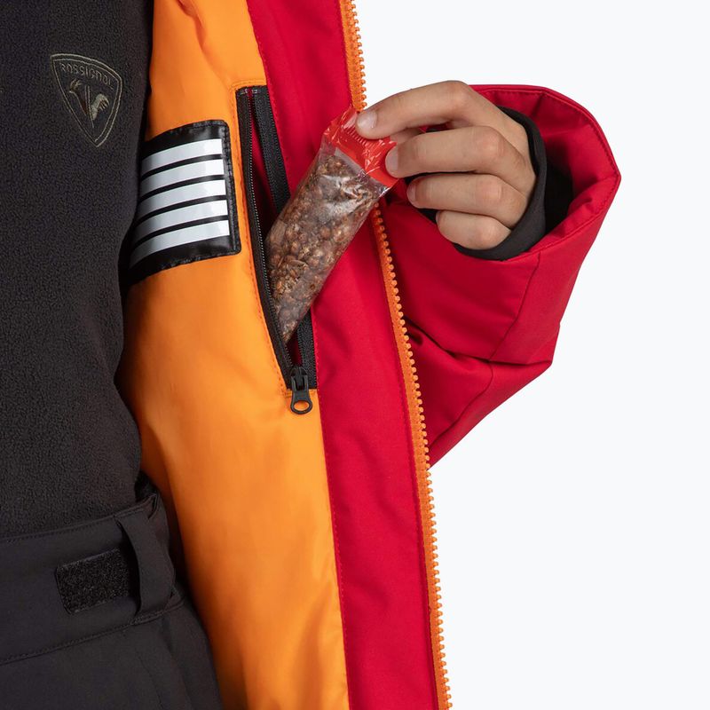 Detská lyžiarska bunda Rossignol Strawpile Jr ruby red 10