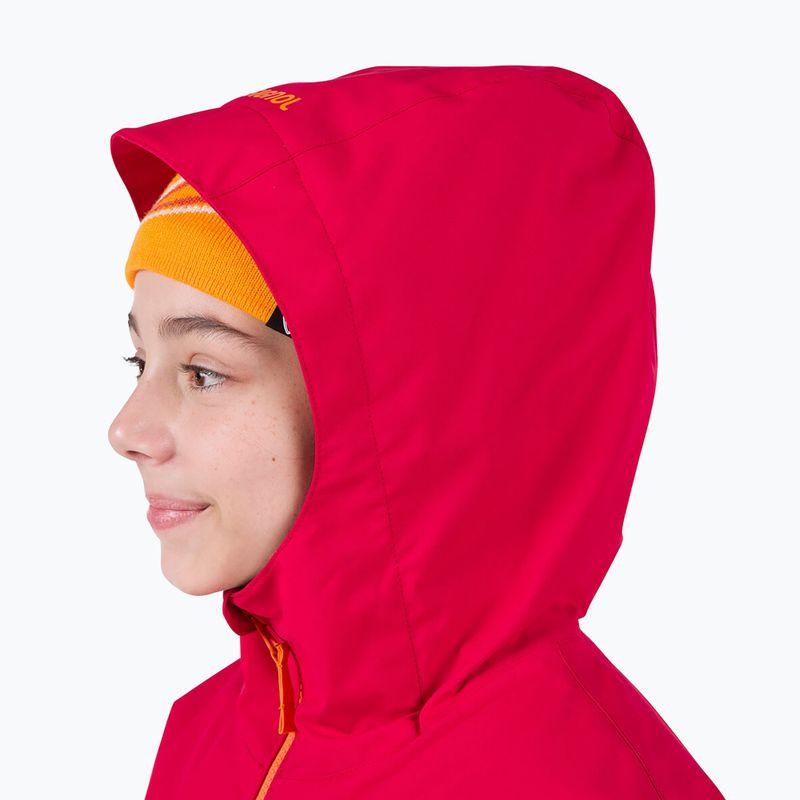Detská lyžiarska bunda Rossignol Strawpile Jr ruby red 12