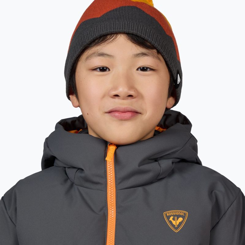 Rossignol Boy Siz onyx grey detská lyžiarska bunda 5