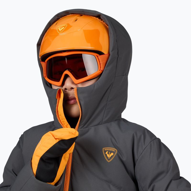 Rossignol Boy Siz onyx grey detská lyžiarska bunda 6