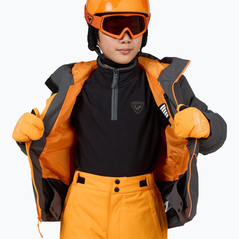 Rossignol Boy Siz onyx grey detská lyžiarska bunda 7