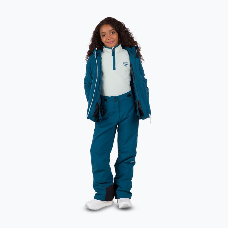 Rossignol Girl Ski detské lyžiarske nohavice Deep Lake 2
