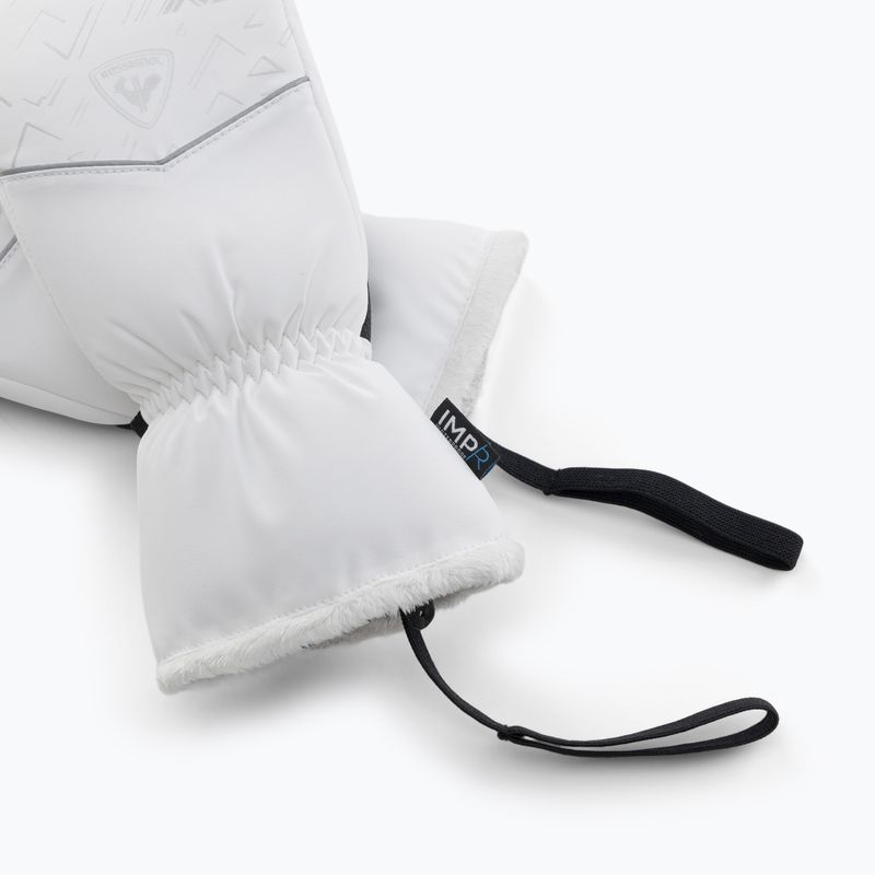 Dámske lyžiarske rukavice Rossignol Temptation Impr M white 6