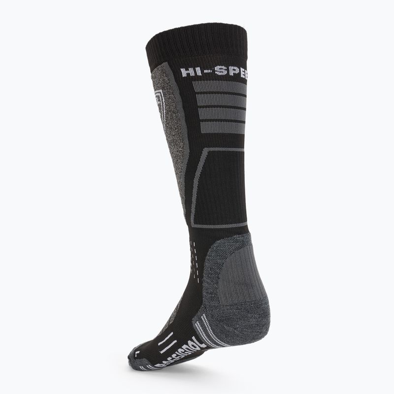 Pánske lyžiarske ponožky Rossignol High Speed black 2