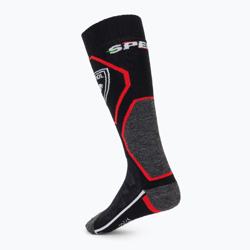 Pánske lyžiarske ponožky Rossignol Speed Comfort športové červené 2