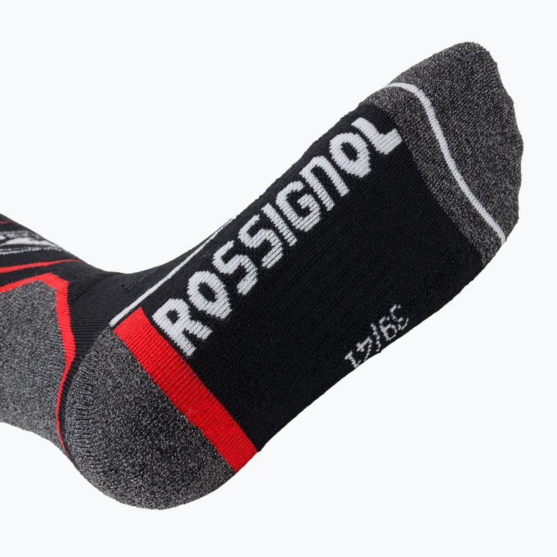 Pánske lyžiarske ponožky Rossignol Speed Comfort športové červené 5
