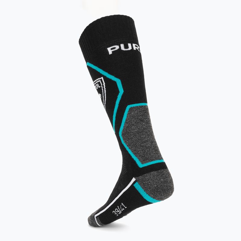 Dámske lyžiarske ponožky Rossignol Pure Comfort niagara 2