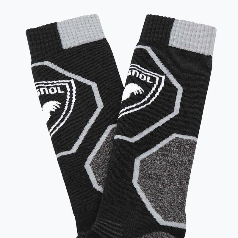 Detské lyžiarske ponožky Rossignol Jr Speed Comfort black 2
