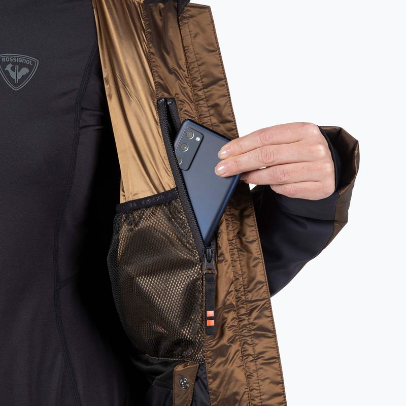 Dámska lyžiarska bunda Rossignol Direttissima Down gold 11