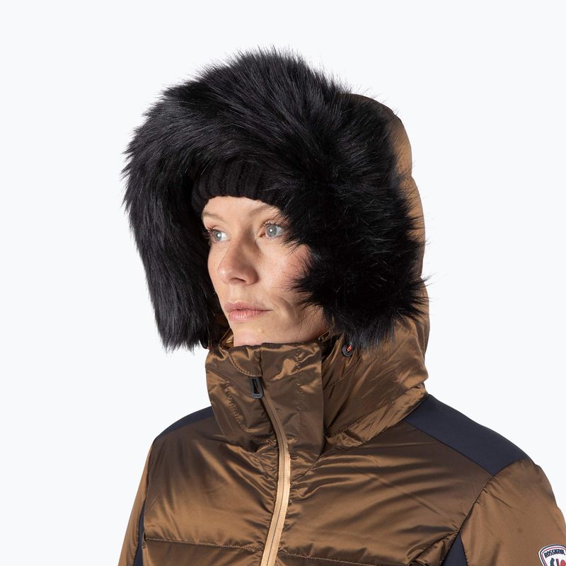 Dámska lyžiarska bunda Rossignol Direttissima Down gold 14