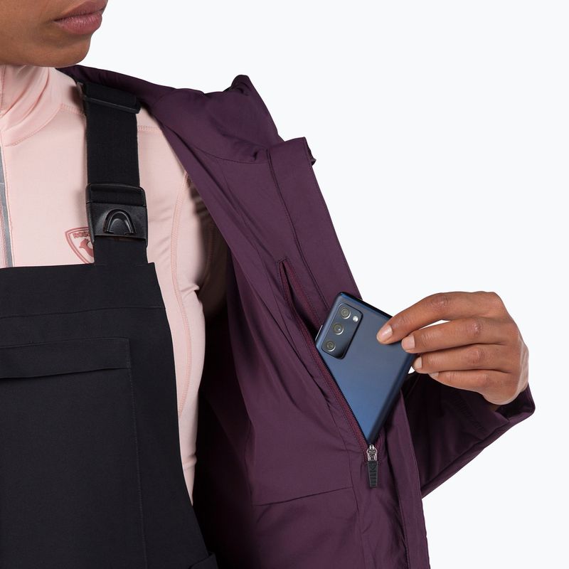 Dámska zateplená bunda Rossignol Opside Hoodie mulberry 7