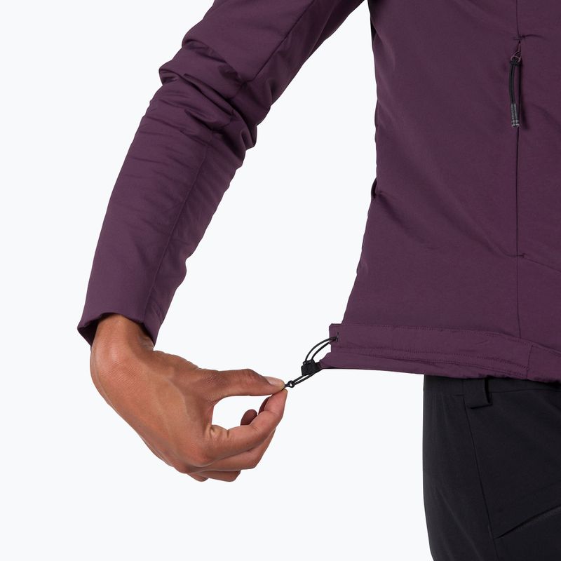 Dámska zateplená bunda Rossignol Opside Hoodie mulberry 8