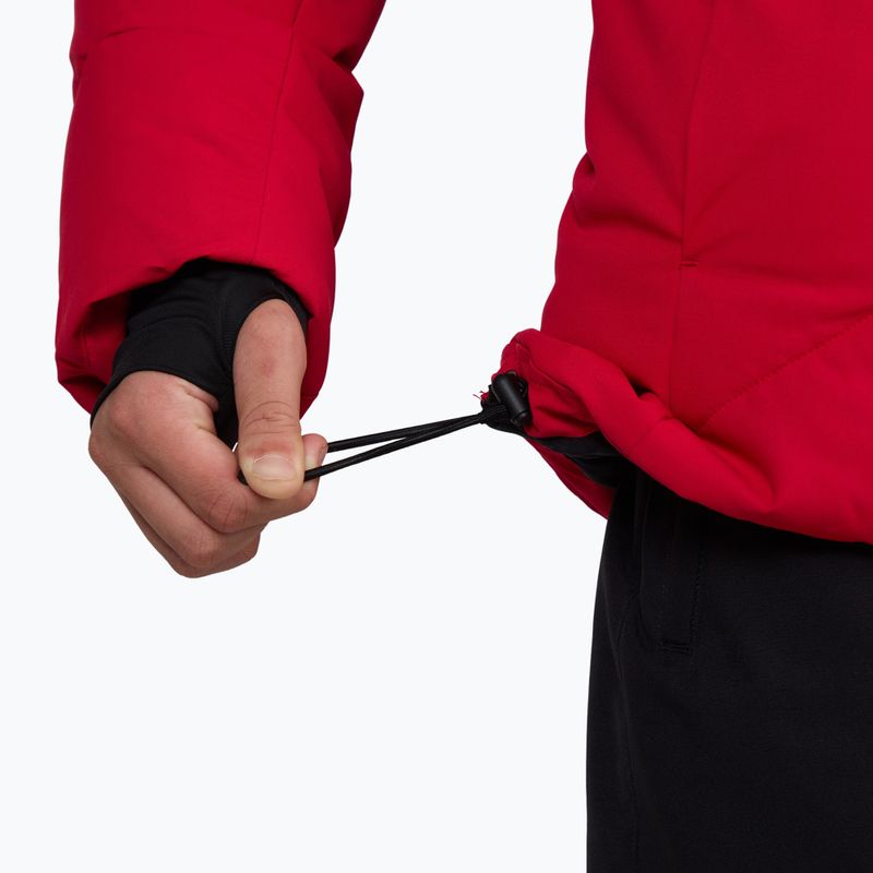 Detská lyžiarska bunda Rossignol Girl Staci ruby red 8