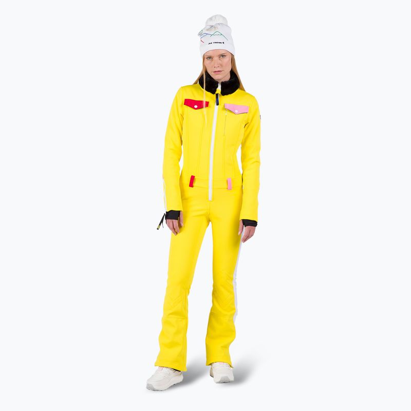 Dámska lyžiarska kombinéza Rossignol Sublim Insulated Overall true yellow