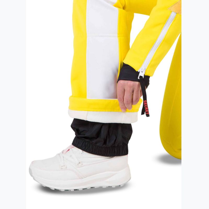 Dámska lyžiarska kombinéza Rossignol Sublim Insulated Overall true yellow 6
