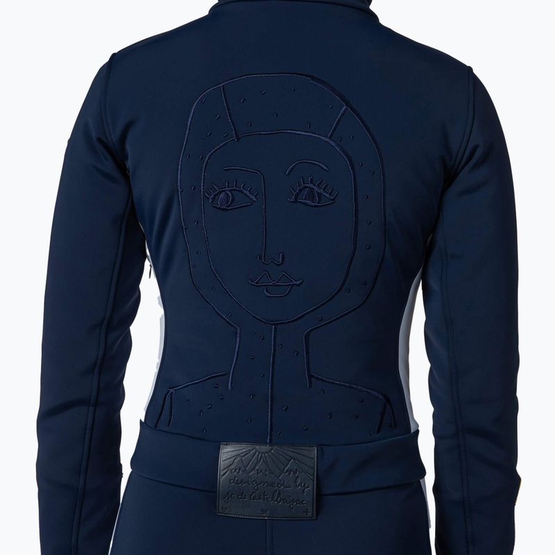 Dámska lyžiarska kombinéza Rossignol Sublim Insulated Overall cosmic blue 8