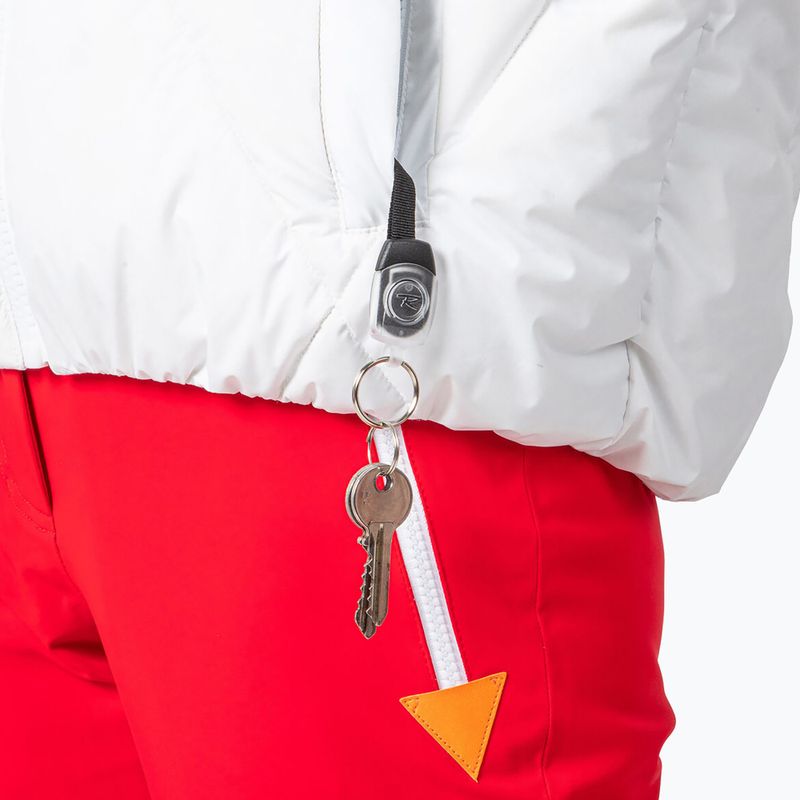 Dámska lyžiarska bunda Rossignol Lumy Down Bomber white 9