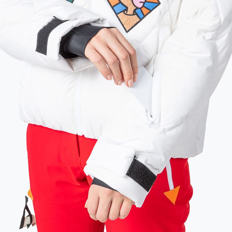 Dámska lyžiarska bunda Rossignol Lumy Down Bomber white 10
