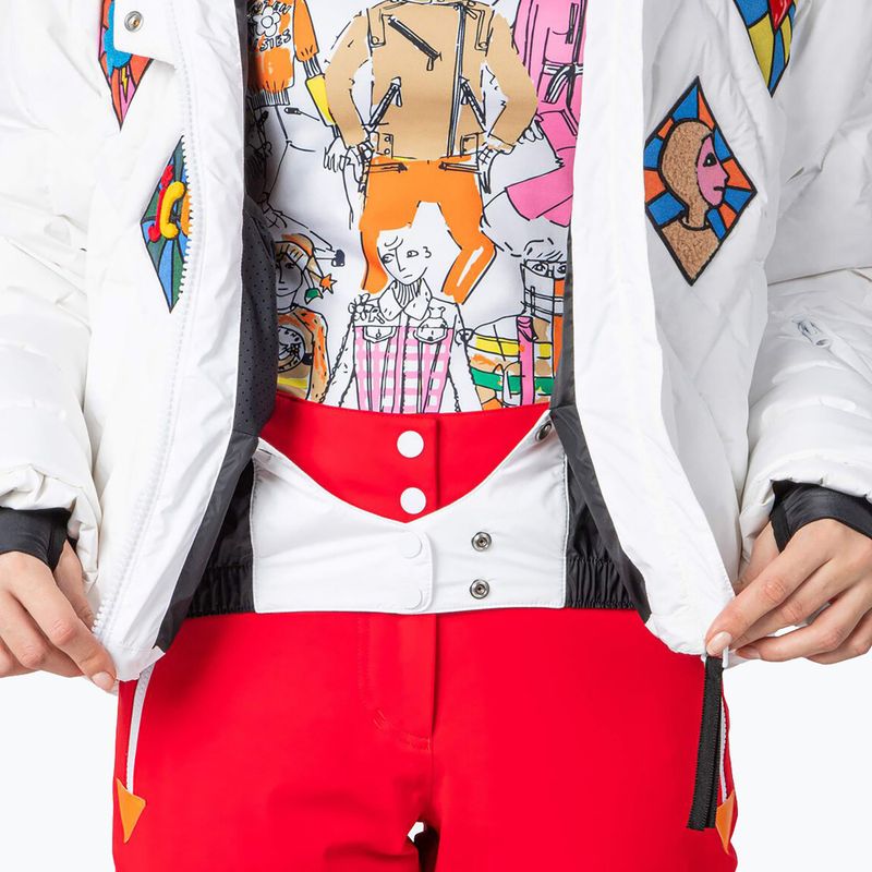 Dámska lyžiarska bunda Rossignol Lumy Down Bomber white 14