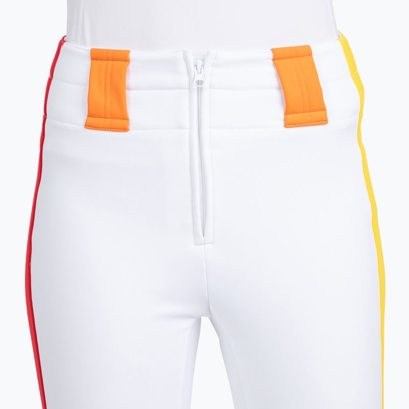 Dámske lyžiarske nohavice Rossignol Sirius Softshell white 6