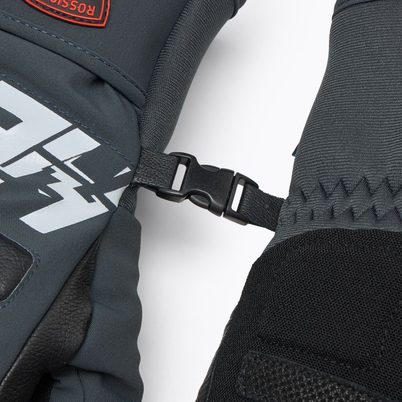 Pánske lyžiarske rukavice Rossignol Hero Master Impr G onyx grey 6