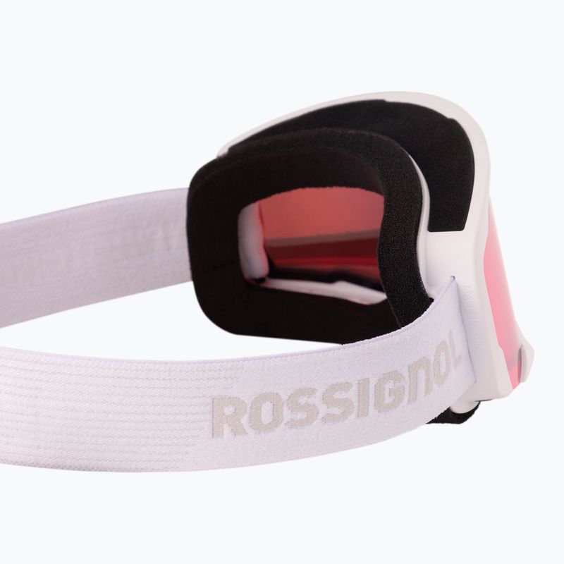 Lyžiarske okuliare Rossignol Spiral white/pink 4