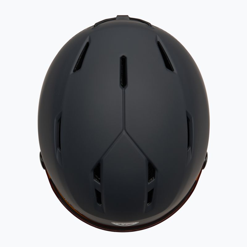 Lyžiarska prilba Rossignol Fit Visor Impacts strato/orange silver 6