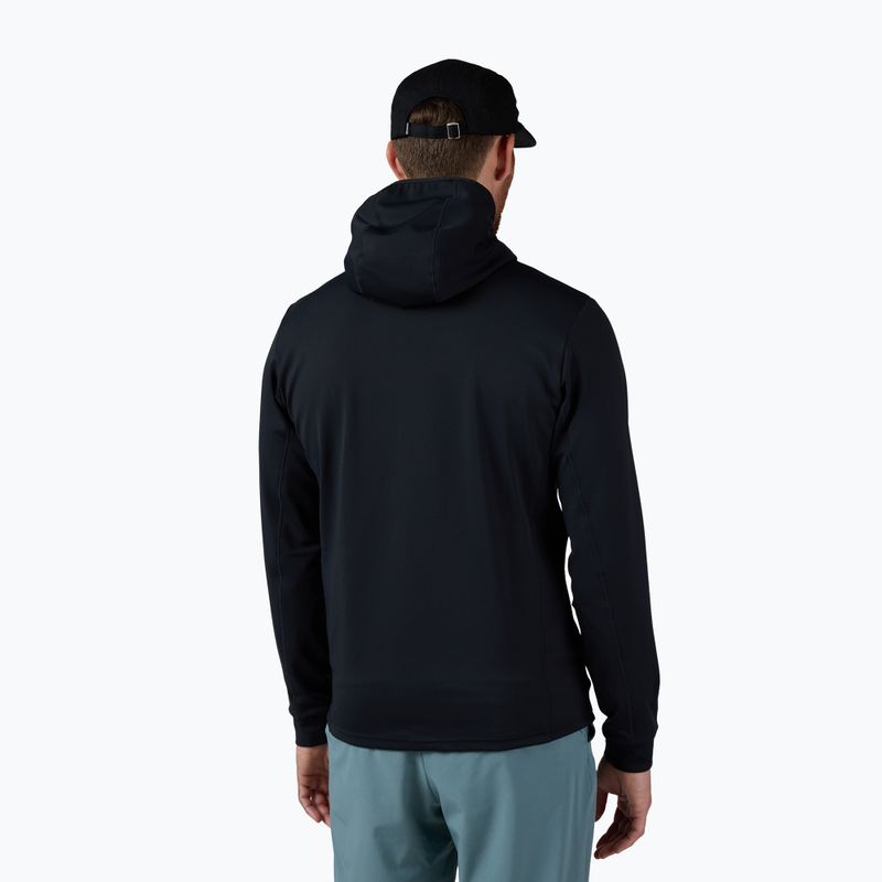 Pánska fleecová mikina Rossignol Mid Layer Stretch Hoodie black 3