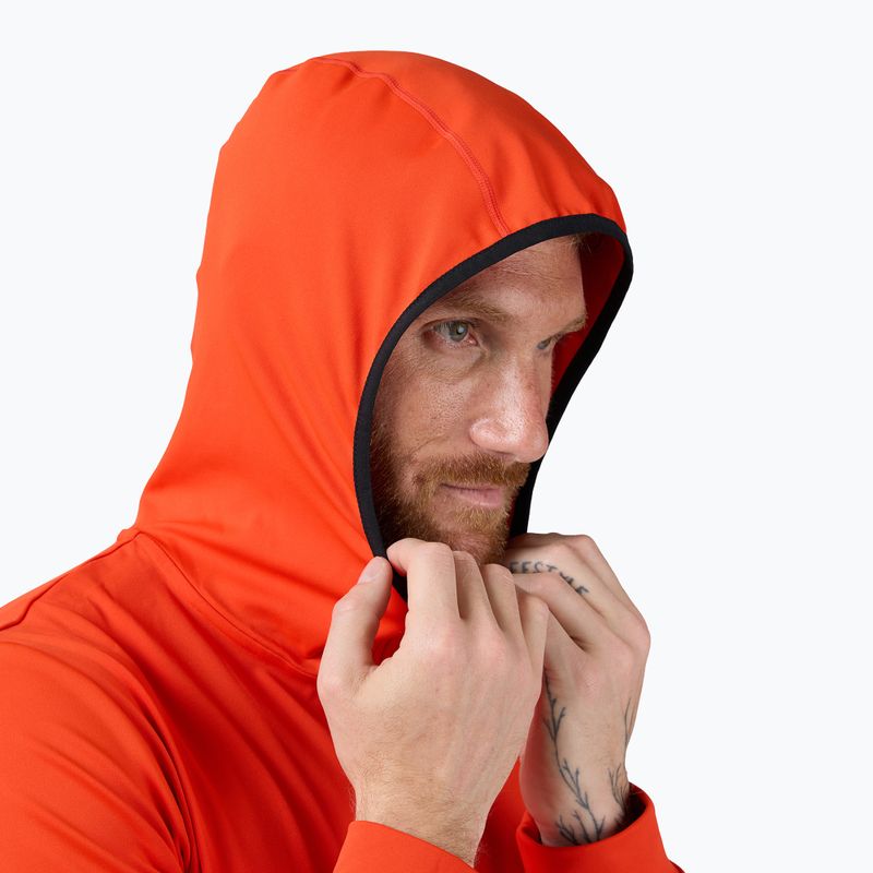 Pánska fleecová mikina Rossignol Mid Layer Stretch Hoodie golden gate 5