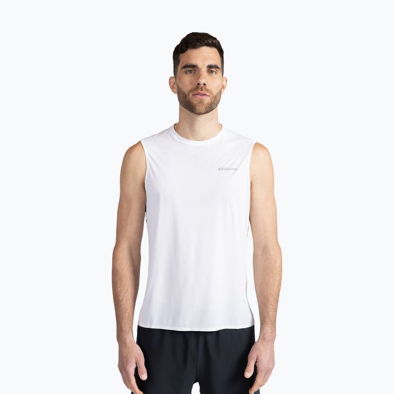 Pánske bežecké tielko Rossignol Sapa Tank white