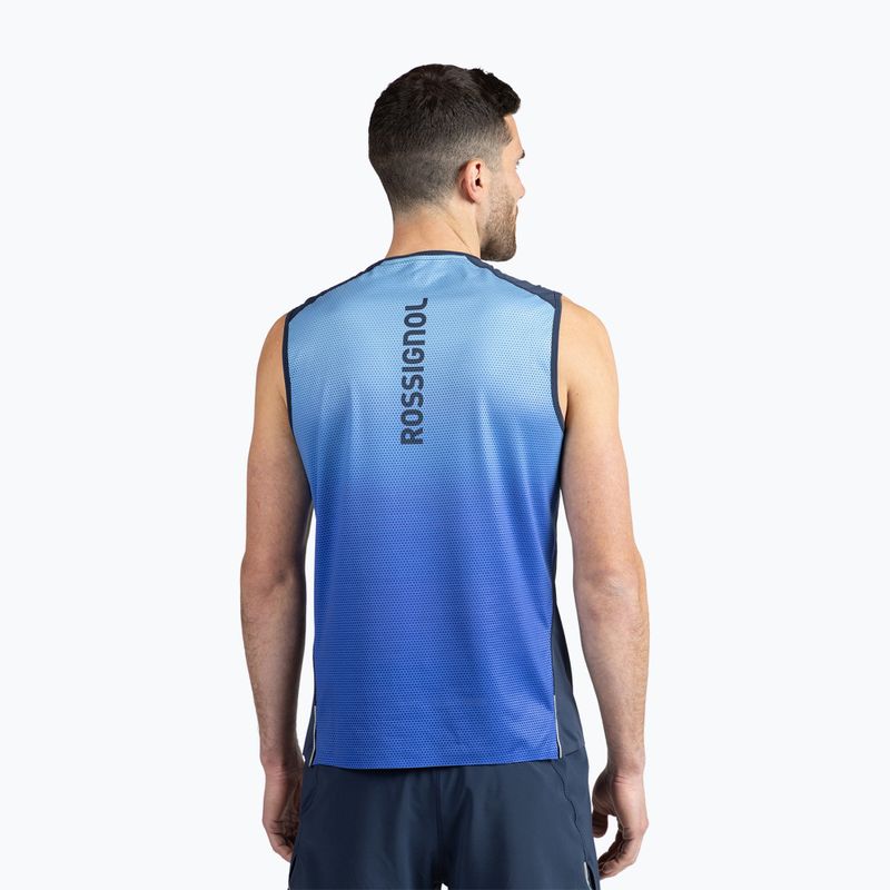 Pánske bežecké tielko Rossignol Sapa Tank dark navy 3
