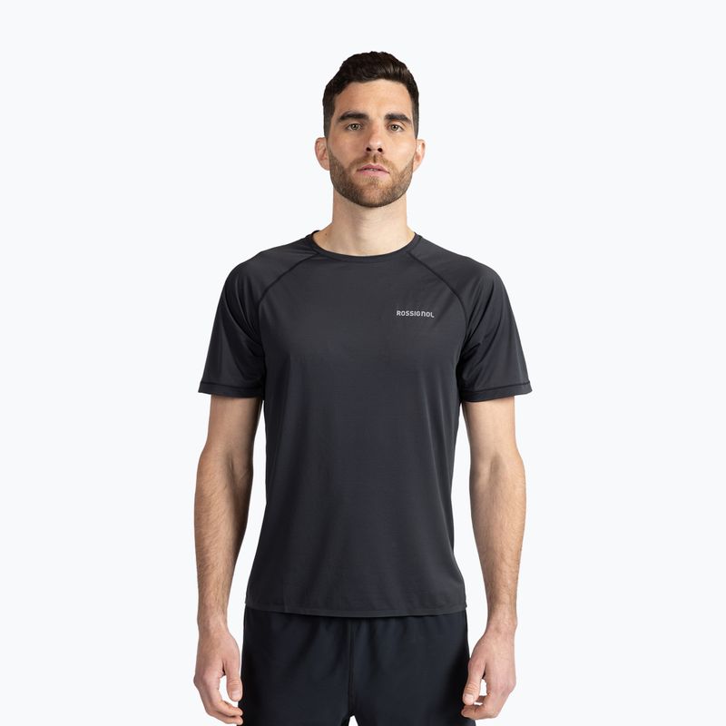 Pánske bežecké tričko Rossignol Sapa Tee black