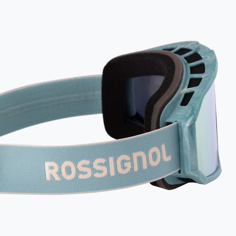 Lyžiarske okuliare Rossignol Essential blue lagoon/grey 4