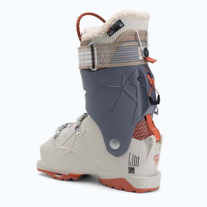 Dámske lyžiarske topánky Rossignol Alltrack Pro 90 GW W beige/violet blue 2