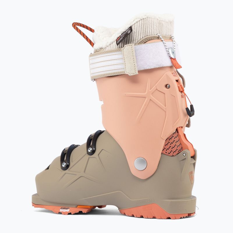 Dámske lyžiarske topánky Rossignol Alltrack 90 BOA GW W khaki/peach 8