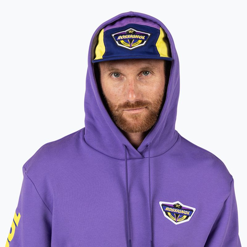Mikina Rossignol Super Hoodie super violet 6